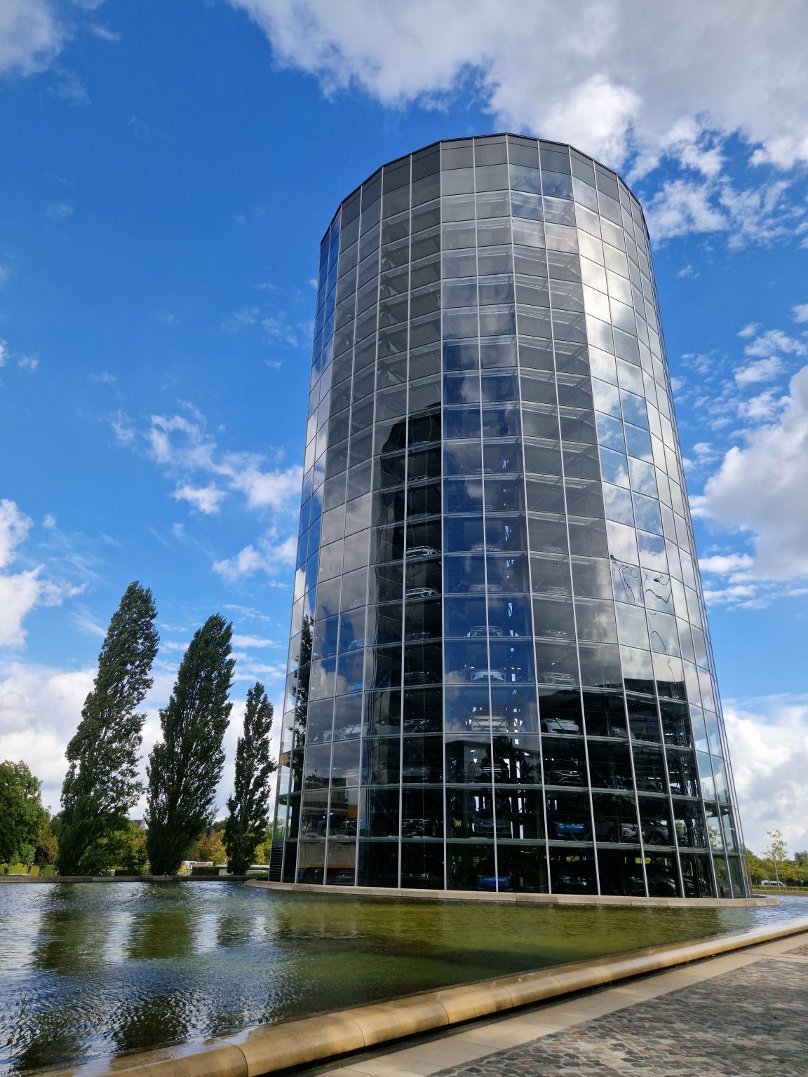 VW Wolfsburg car tower
