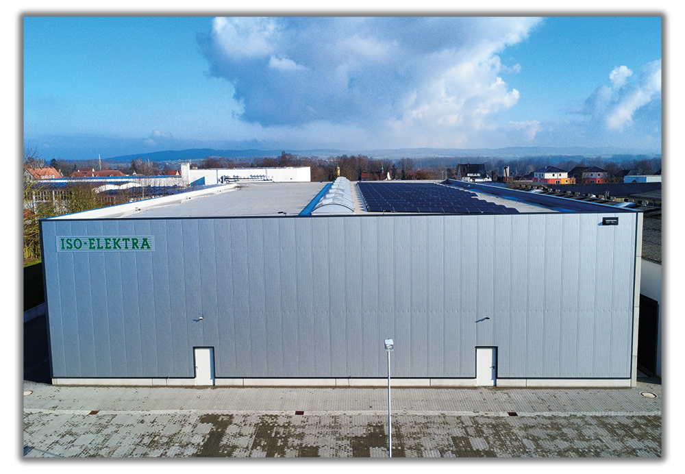 ISO-ELEKTRA GmbH Elze – Neubau Lagerhalle mit Photovoltaikanlage auf dem Dach, Kapazitätsausbau und Umfirmierung 2025